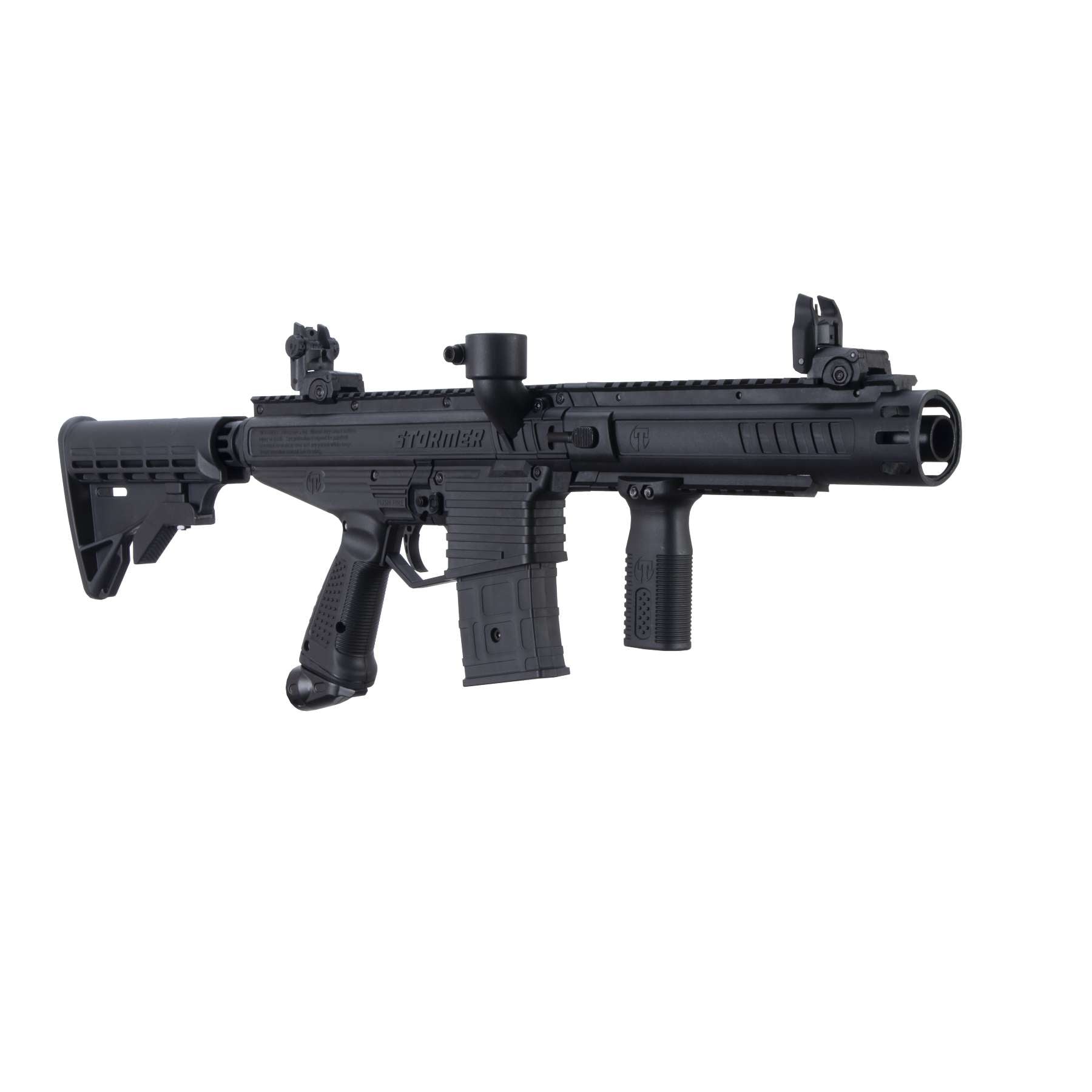 Tippmann Stormer Elite Dual Fed Marker - Black - Tippmann Sports