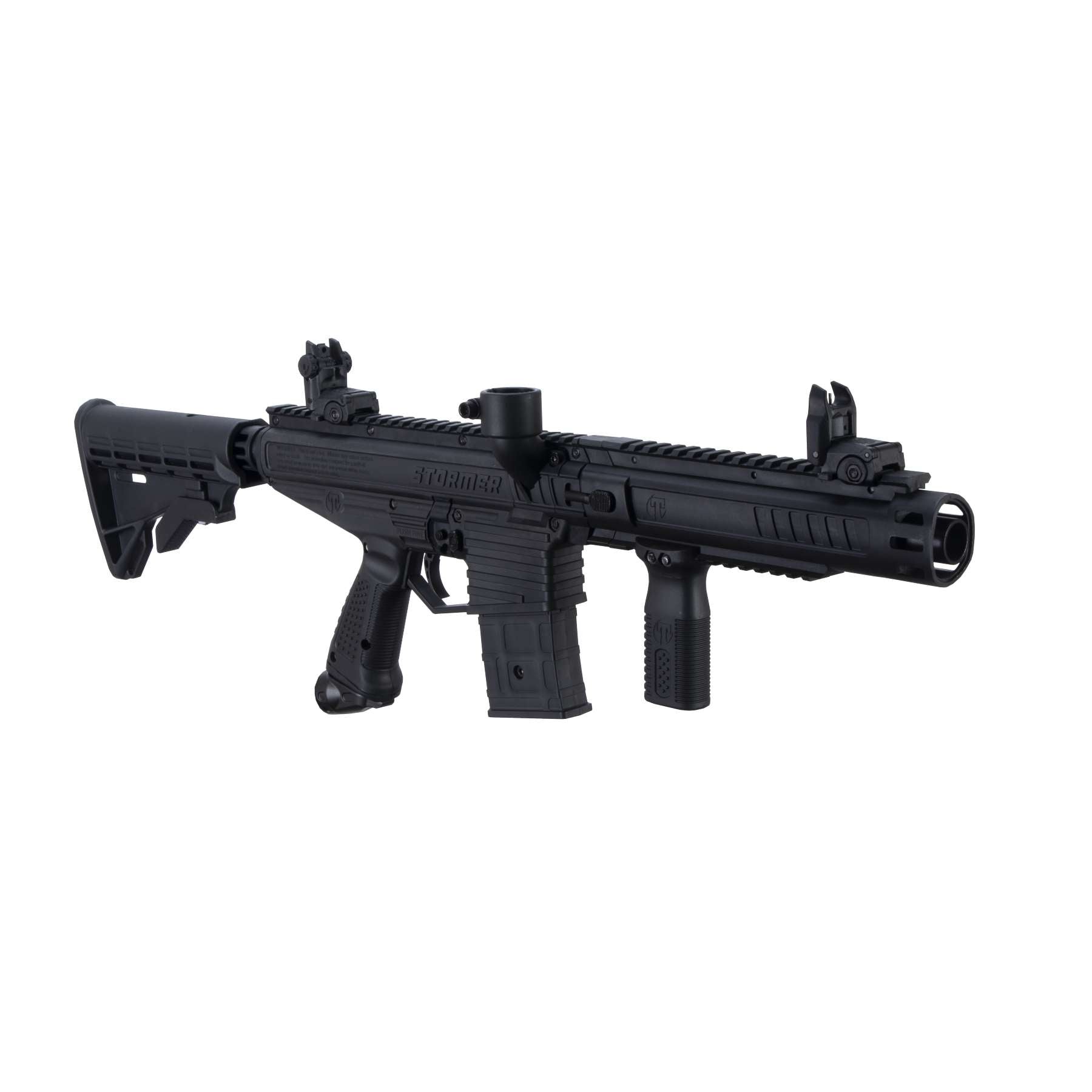 Tippmann Stormer Elite Dual Fed Marker - Black - Tippmann Sports