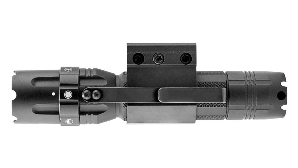 NcStar / VISM Pro-Series 500 Lumen Mod 2 LED Flashlight with Weaver / 20mm Rail Mount - NC Star