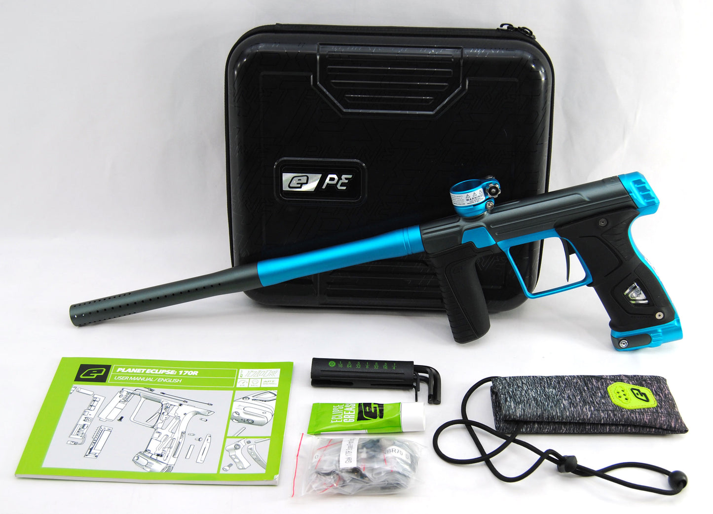 Used Planet Eclipse 170R Paintball Marker - Grey/Teal