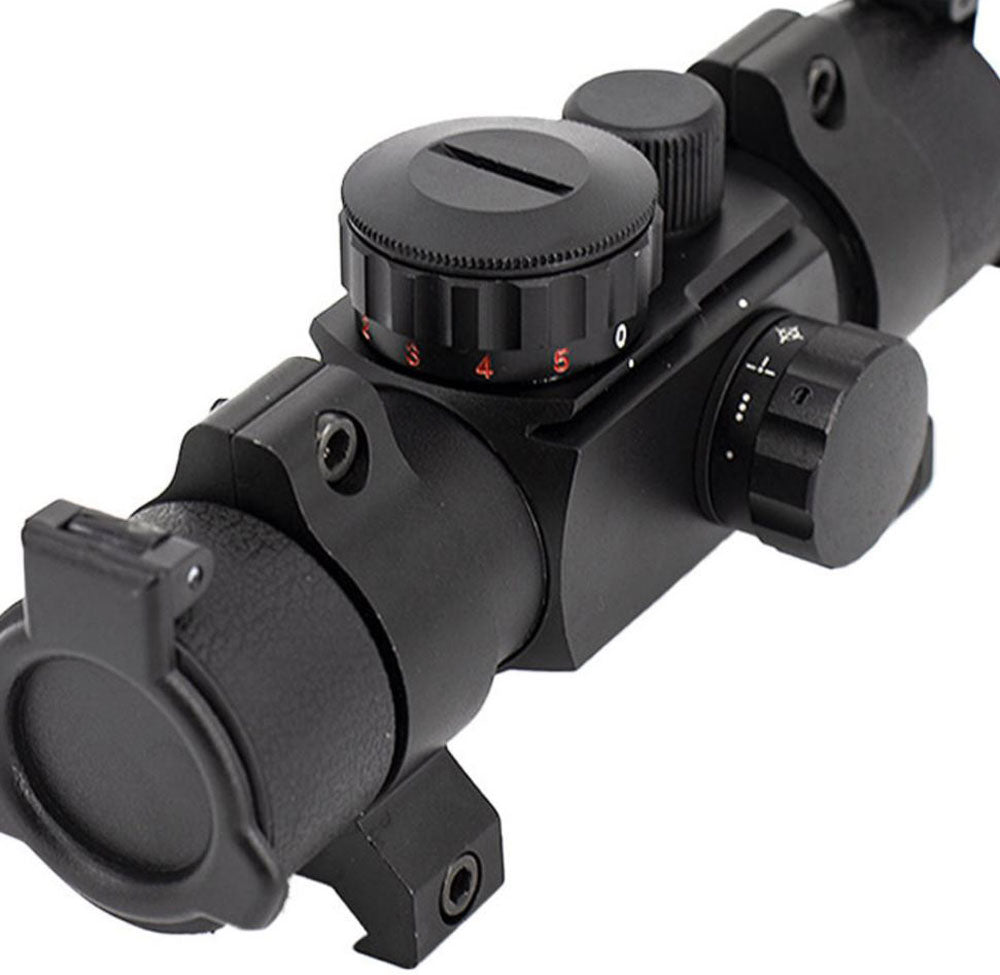 Valken Outdoor Multi Reticle Red / Green Dot Sight 1X30MR for Paintball and Airsoft Guns - Valken Paintball