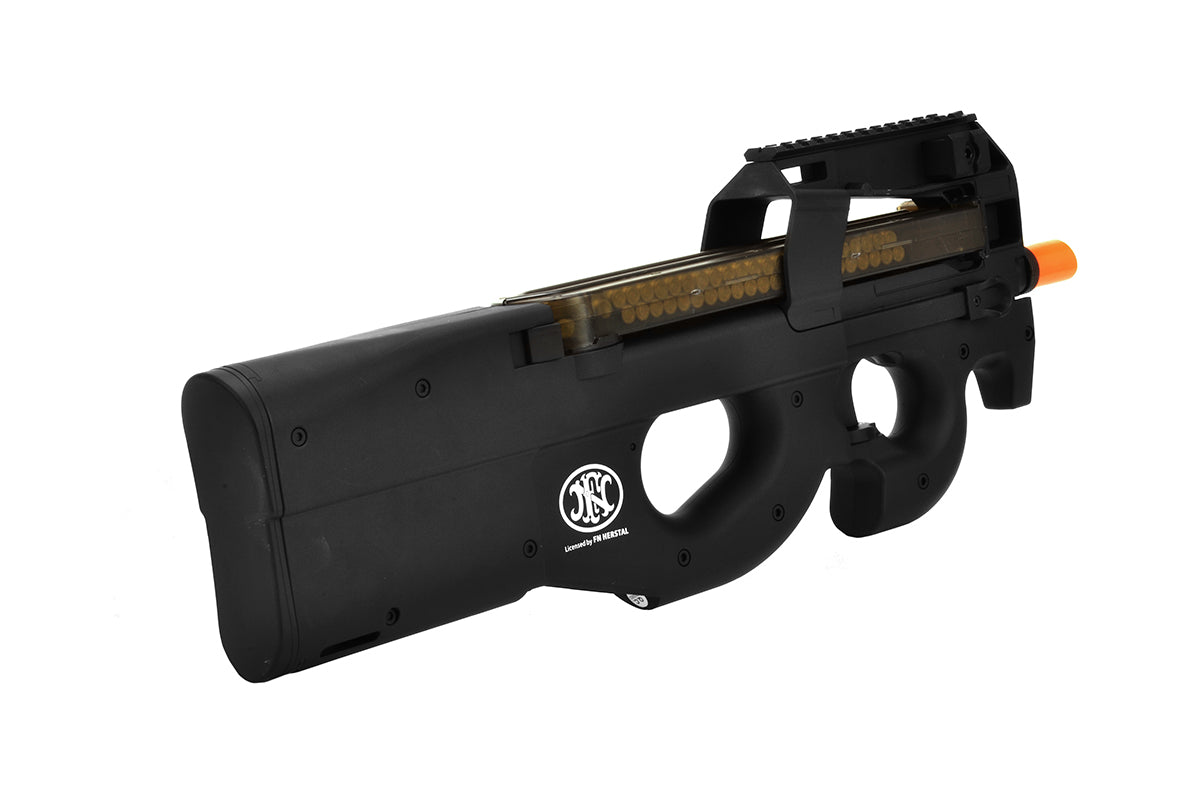 FN Herstal Licensed P90 Full Size Metal Gearbox AEG - Black - Palco