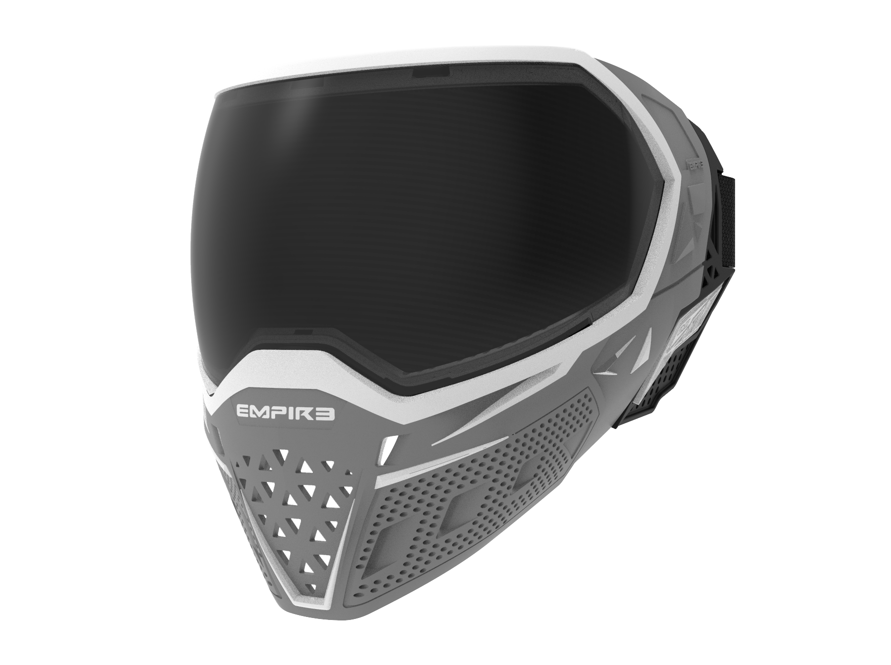Empire EVS Enhanced Vision System Goggle - White/Grey - 2 lenses - Empire