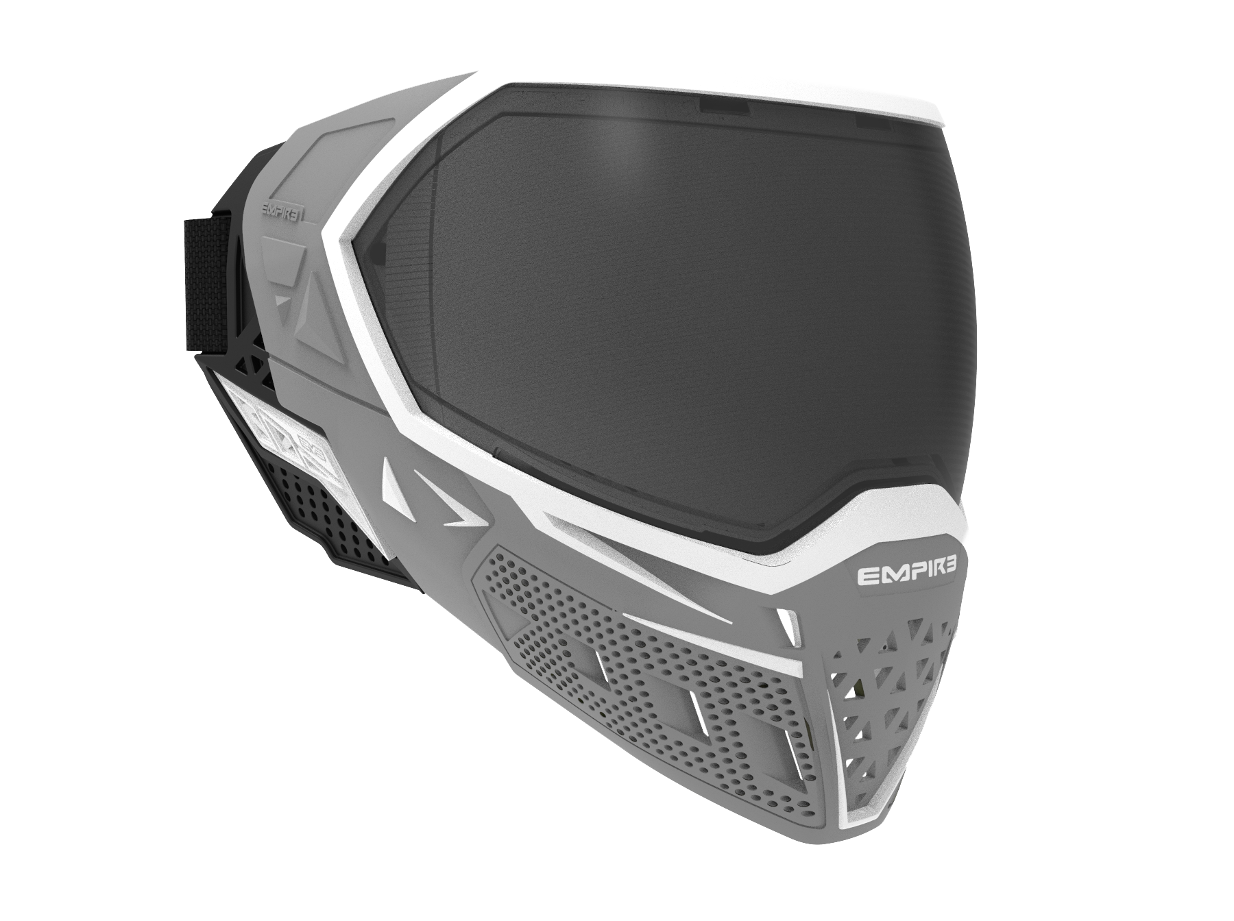 Empire EVS Enhanced Vision System Goggle - White/Grey - 2 lenses - Empire