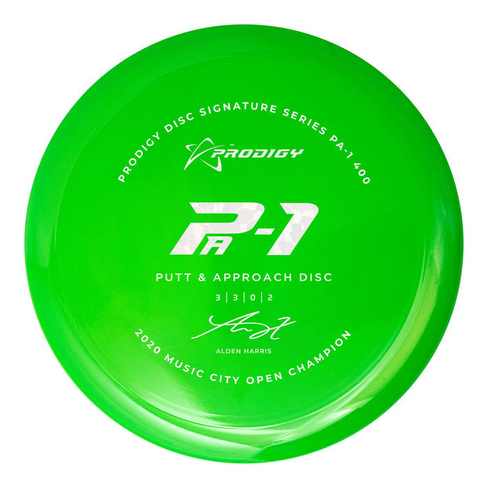 Prodigy PA-1 Putt & Approach Disc - 400 Plastic - Alden Harris 2022 Signature Series