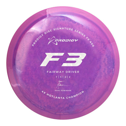 Prodigy F3 Fairway Driver - 400 Plastic - Isaac Robinson 2022 Signature Series