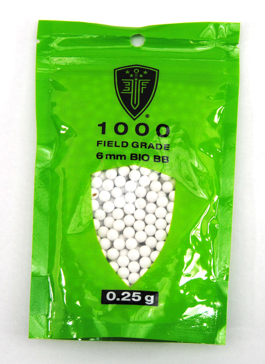 Elite Force 0.25g Airsoft Field Grade Bio BBs - 1000 Count Bag