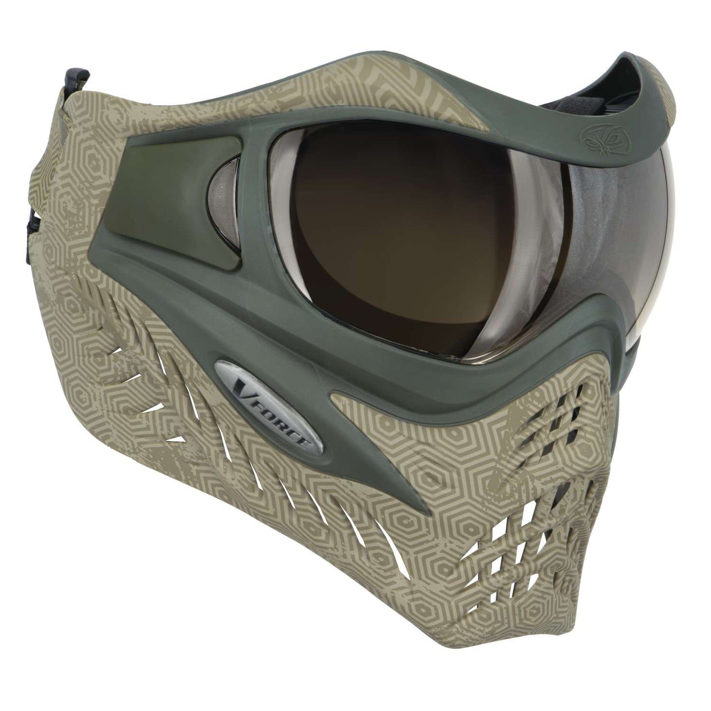 V-Force Grill SE Paintball Mask Goggle - Hexstreme Sand w/ Quicksilver HDR and Clear Lens
