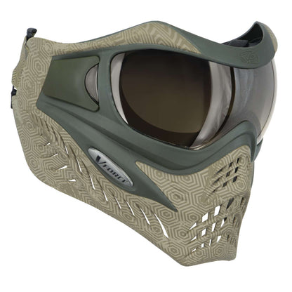 V-Force Grill SE Paintball Mask Goggle - Hexstreme Sand w/ Quicksilver HDR and Clear Lens
