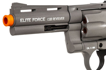 Elite Force 4" CQB Revolver CO2 Airsoft Pistol - Gunmetal Grey - Elite Force