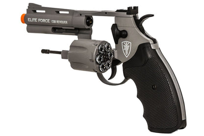 Elite Force 4" CQB Revolver CO2 Airsoft Pistol - Gunmetal Grey - Elite Force