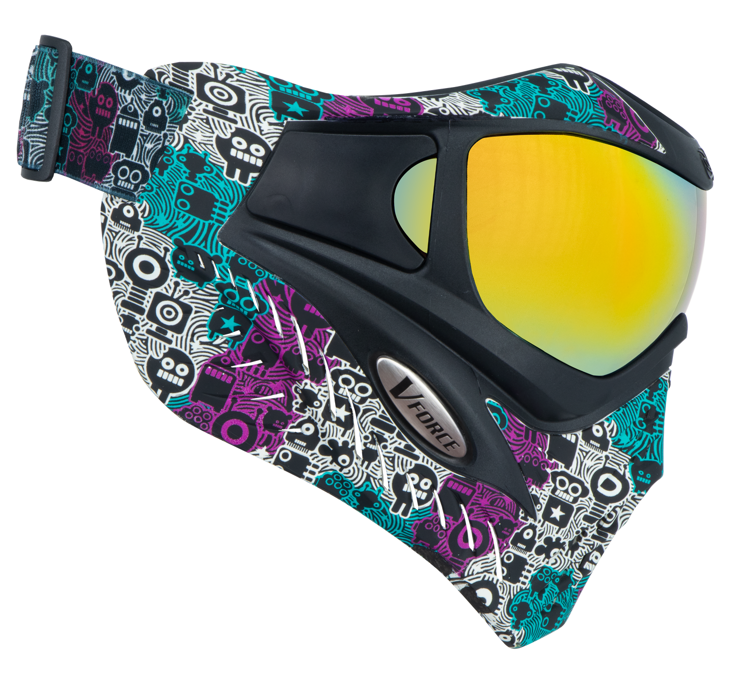 VForce Grill SE Robowave w/ Metamorph & Clear Lens - Pink/Teal