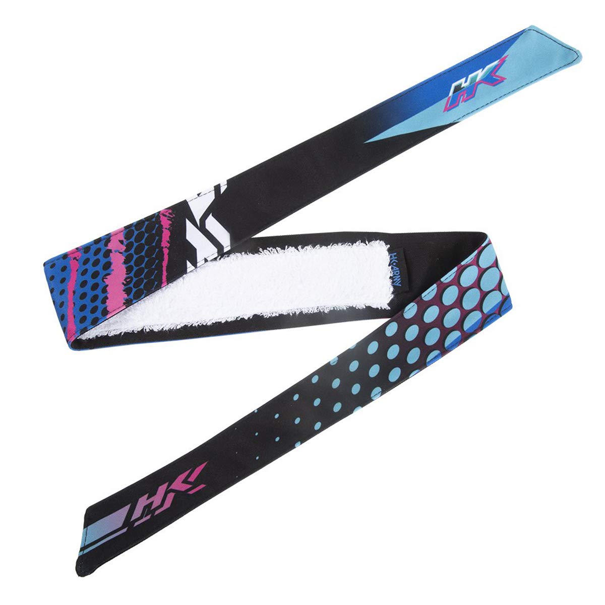 HK Army Headband - Retro Edge - Blue/Pink - HK Army