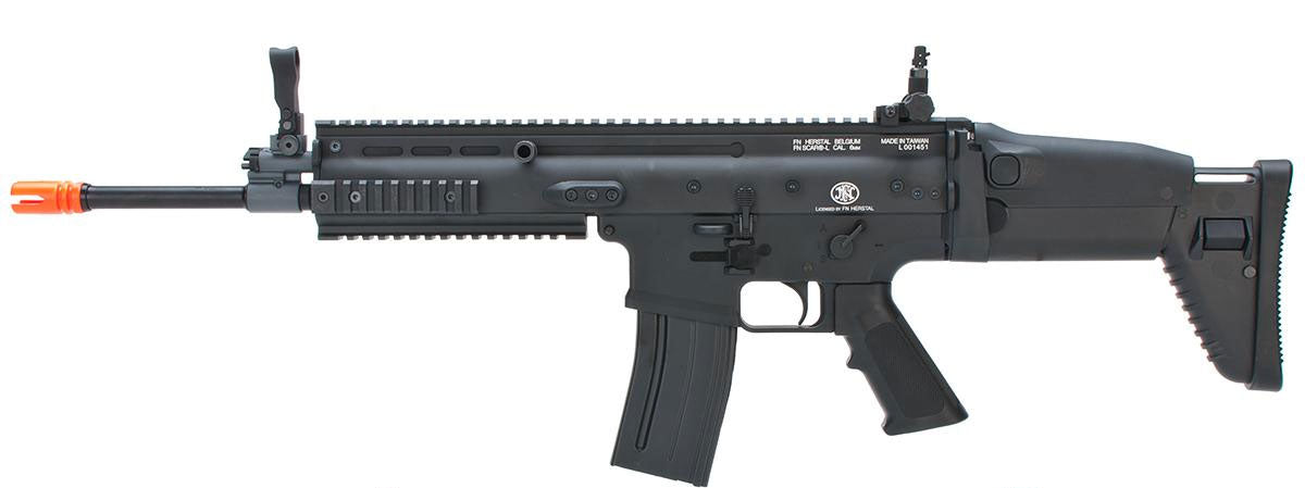 Cybergun FN Herstal Licensed Full Metal SCAR Light Airsoft AEG Rifle by VFC - Black
