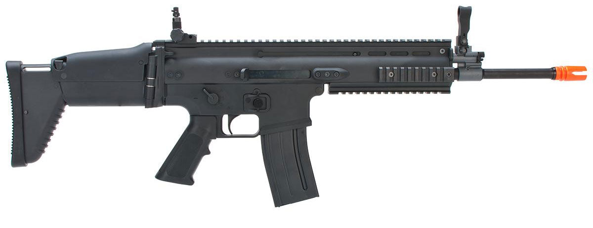 Cybergun FN Herstal Licensed Full Metal SCAR Light Airsoft AEG Rifle by VFC - Black
