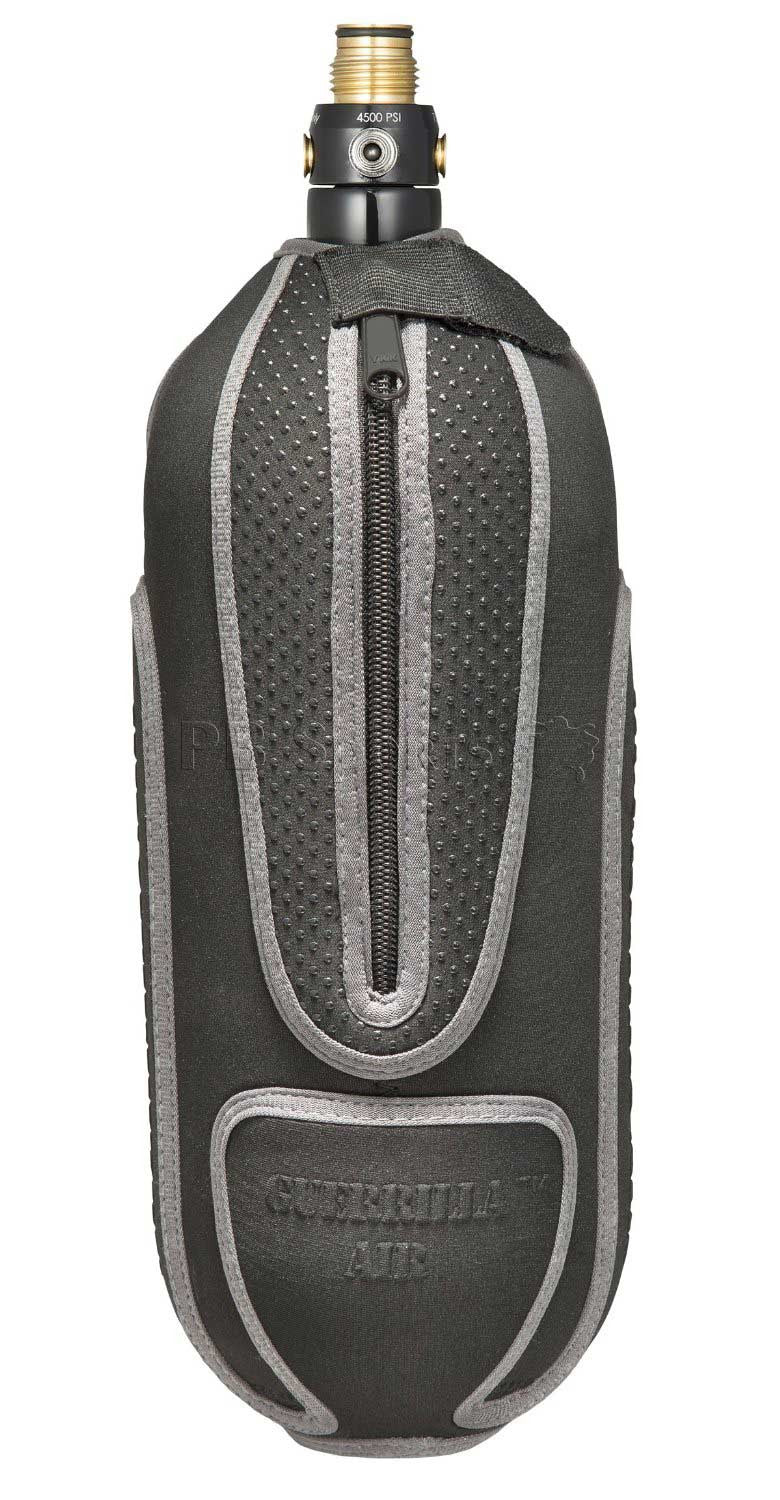 Guerrilla Air Tank Cover - Black - 100 ci - Guerrilla Air
