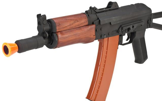 Matrix / CYMA Sport AKS74U Airsoft AEG Rifle w/ Real Wood Furniture