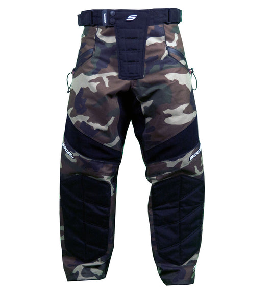 Social Paintball Grit V3 Pants - Woodland Camo - XS/S - Social Paintball