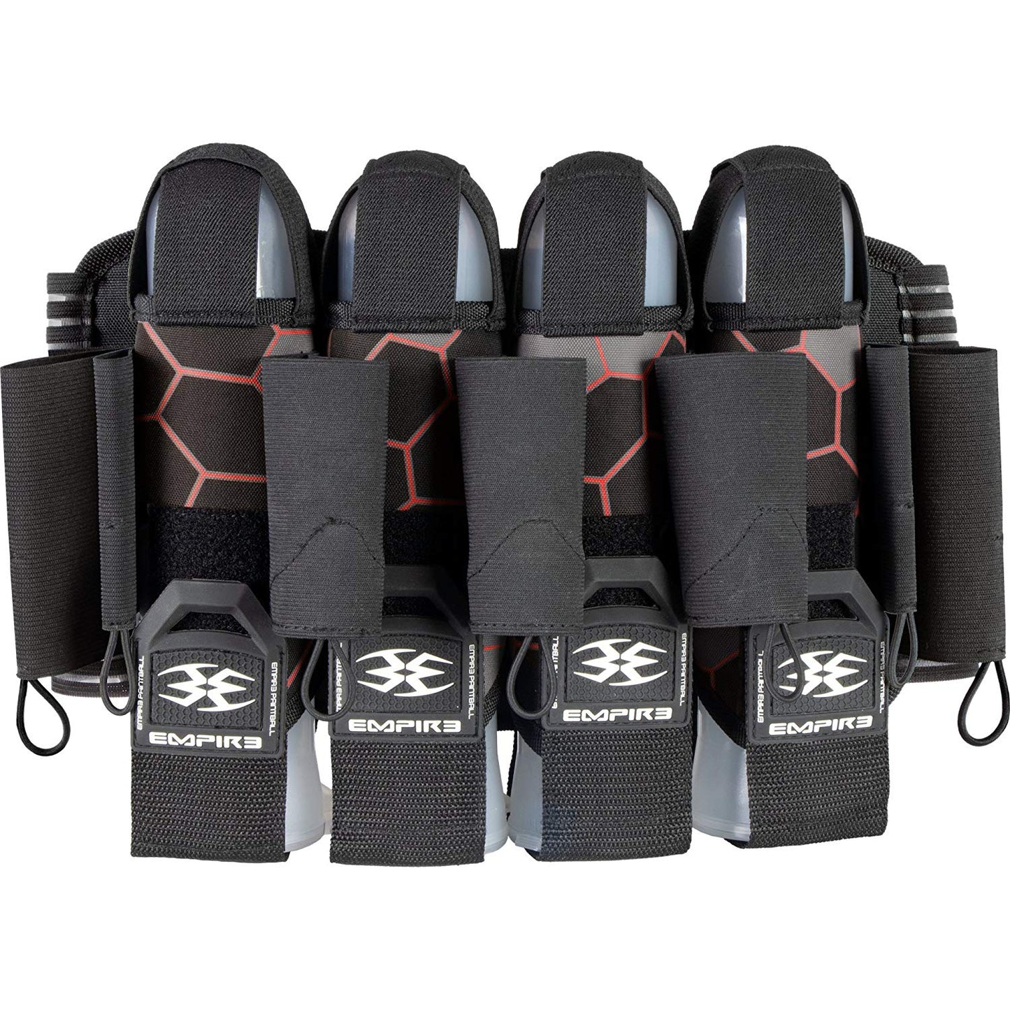 Empire F8 Action Pack Harness 4+7 - Komodo Lava (Black/Red) - Empire