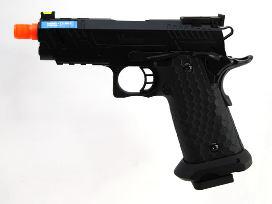 Nuprol Vorsk CS Hi-Capa Vengeance Gas Blowback Pistol Compact Black