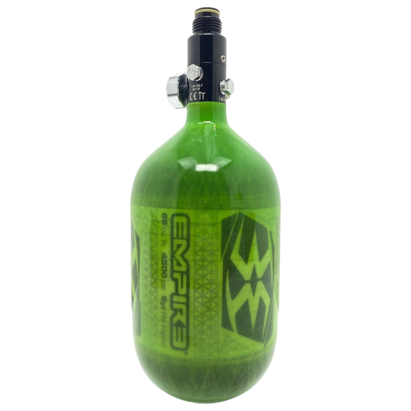 Empire Mega Lite Carbon Fiber 68ci/4500psi tank - Green - Empire