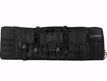 Valken Tactical 42&quot; Double Rifle Case - Black - Valken Paintball