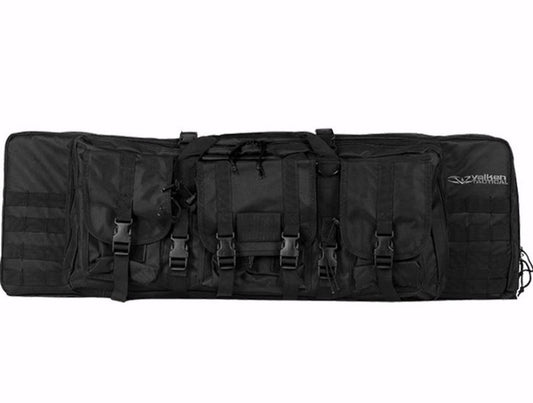 Valken Tactical 42&quot; Double Rifle Case - Black - Valken Paintball