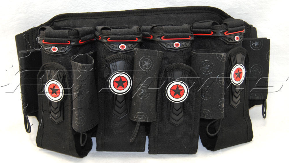 GI Sportz Race 4+7 Harness - Red / Black - G.I. Sportz