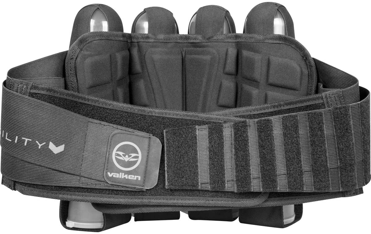 Valken Agility 4+7 Pod Pack Harness - Black - Valken Paintball