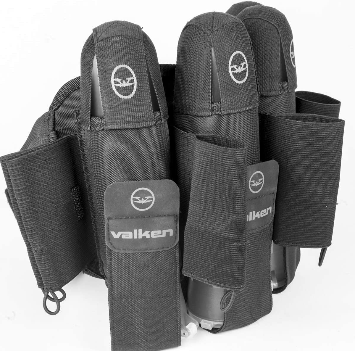 Valken Agility 4+7 Pod Pack Harness - Black - Valken Paintball