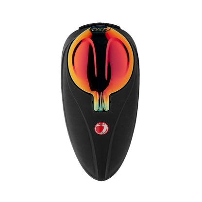 DYE Rotor R2 Paintball Loader - Black/Fire Red - DYE