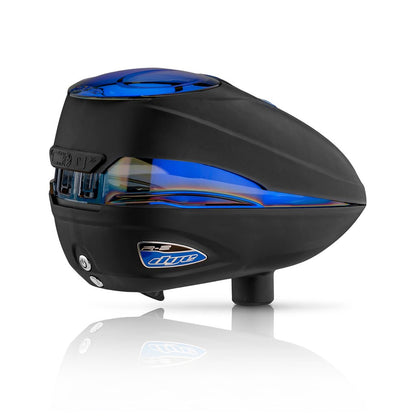 DYE Rotor R2 Paintball Loader - Black/Blue Ice - DYE