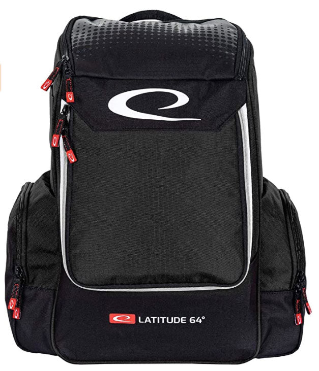 Latitude 64 Luxury Core backpack Disc Golf Bag - Black - Latitude 64