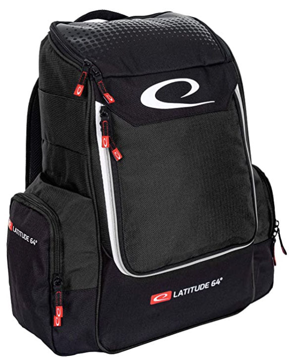 Latitude 64 Luxury Core backpack Disc Golf Bag - Black - Latitude 64