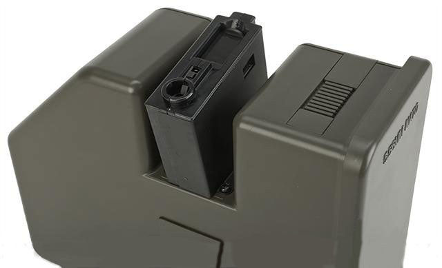 Krytac AEG LMG 3500 Round Electric Winding Airsoft Box Magazine