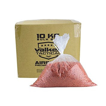 Valken Bio .25g BBs 10Kg Bulk Box - Orange - Valken Paintball