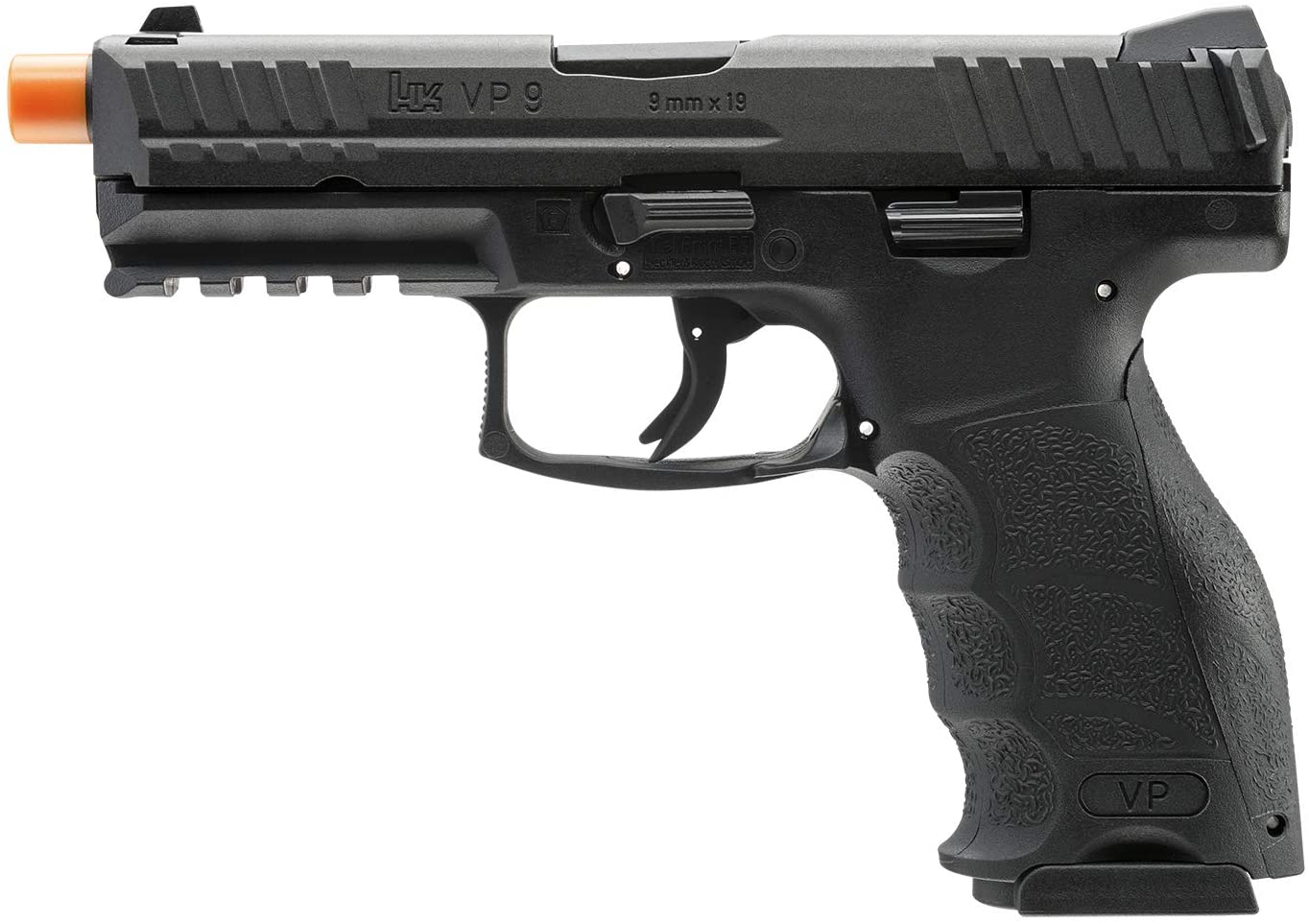 Heckler &amp; Koch VP9 Green Gas Blowback Airsoft Pistol - Black - H&amp;K