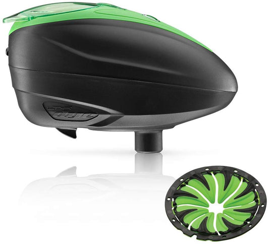 Dye LT-R Loader Speed Feed Combo - Black / Lime - DYE