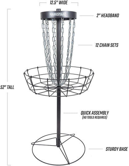 Dynamic Discs Marksman Lite Portable Disc Golf Target (Basket) - Dynamic Discs