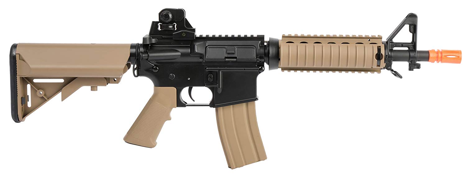 Palco Colt M4 CQB-R AEG - Black / Tan - Palco