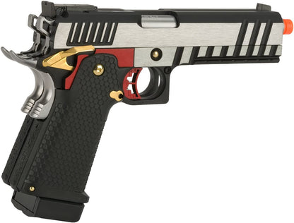 AW Custom HX21 "Pepper Box" Double Barrel 1911 Hi-Capa Gas Blowback Airsoft Pistol