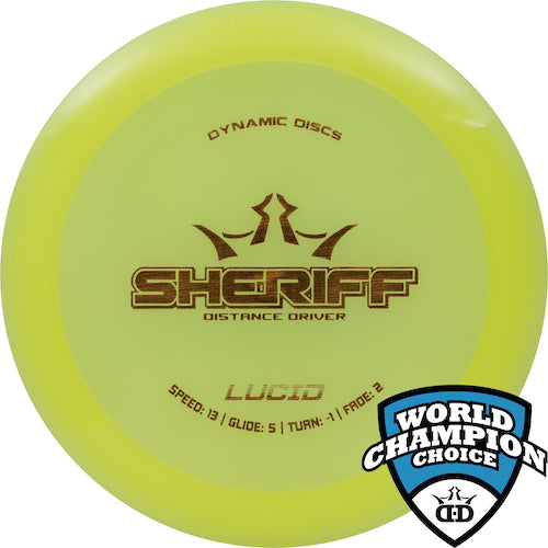 Dynamic Discs Lucid Sheriff Disc - Dynamic Discs