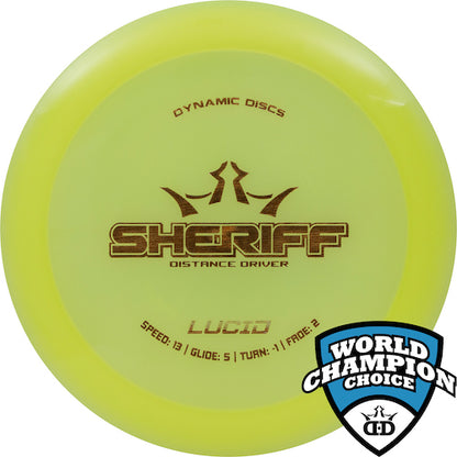 Dynamic Discs Lucid Sheriff Disc - Dynamic Discs