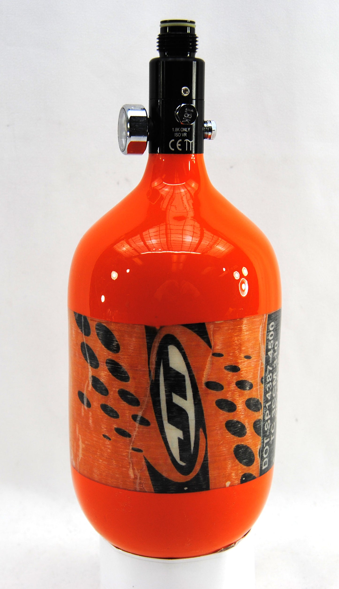 JT / Empire Carbon Fiber 68/4500 HPA Paintball Tank - Orange