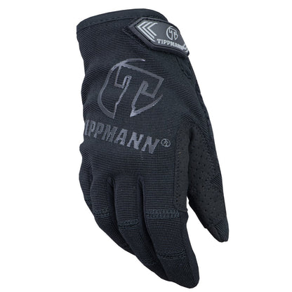 Tippmann Sniper Tactical Gloves - Black - Medium - Tippmann Sports