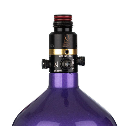 Ninja METALLIX 68ci 4500psi HPA Tank - Purple - Ninja Paintball