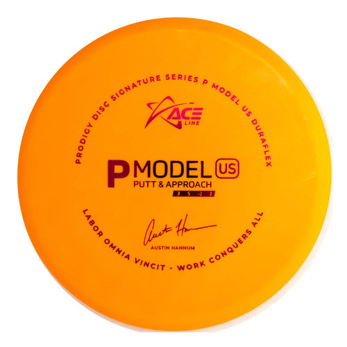 Prodigy Ace Line P Model US Putt & Approach Disc - Duraflex Plastic - Austin Hannum 2022 Signature Series