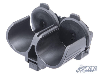 6mmProShop Compact Rail-Mounted Grenade Launcher for Airsoft - Double