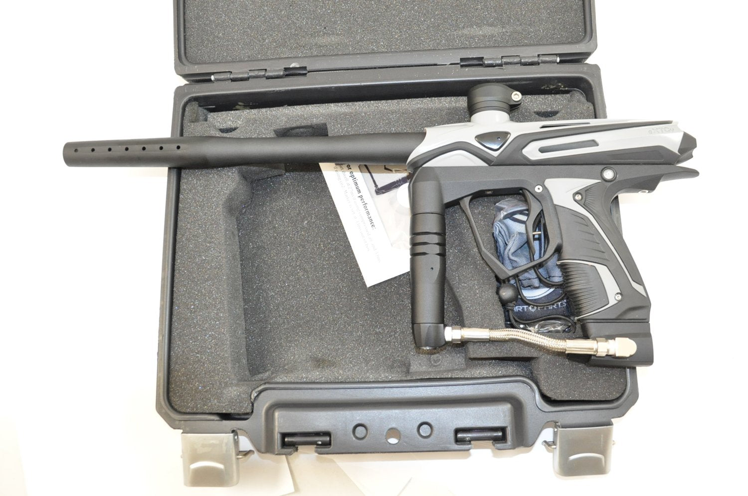 Used GoG eXTCy Paintball Marker - Black / Silver - GOG