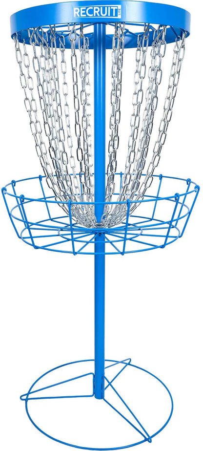 Dynamic Discs Recruit Lite Portable Disc Golf Target (Basket) - Blue